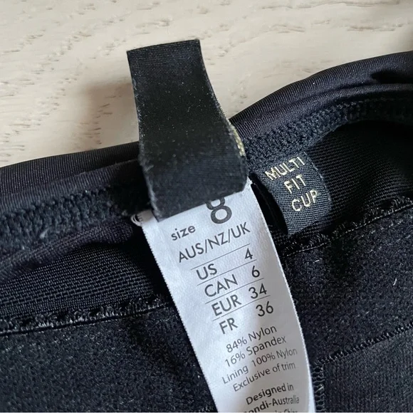 NAME YOUR PRICE! Bond-Eye Australia | Black One-Piece Swimsuit - Picture 4 of 6